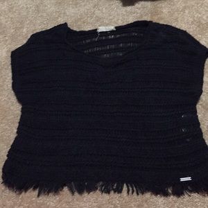 Crop sweater